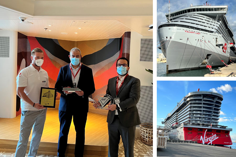 BERGÉ consigns Virgin’s luxury cruise ship ‘Valiant Lady’ for its stopovers in the Canary Islands