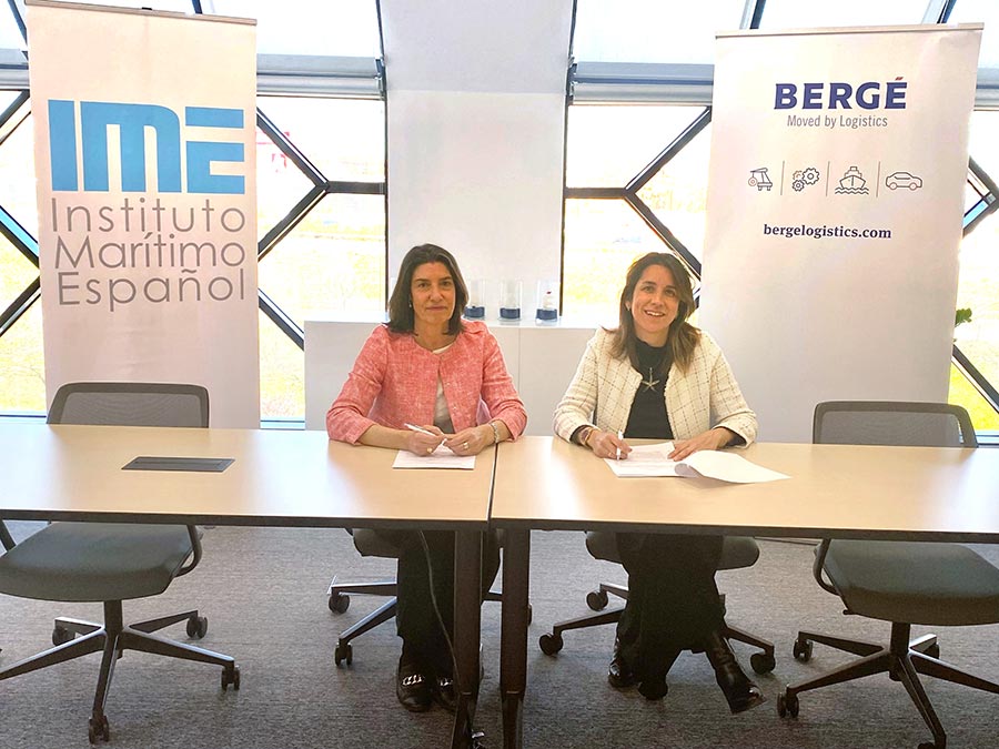 BERGÉ and the Spanish Maritime Institute agree on a partnership to train and attract talent