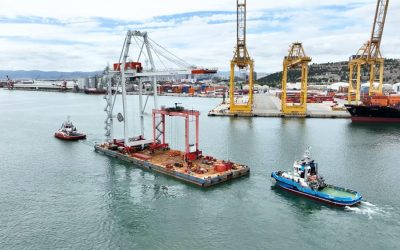 BERGÉ pone en marcha su nueva terminal en el Puerto de Barcelona